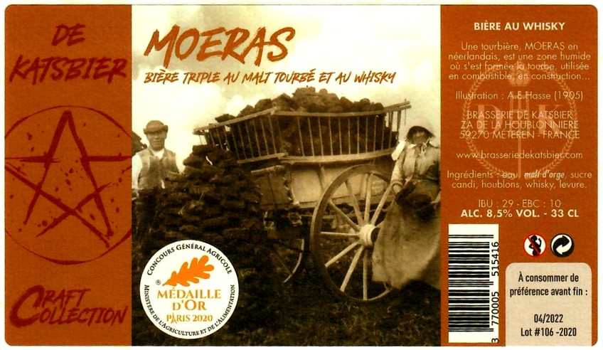 etiquette BRASSERIE DE KATSBIER 60