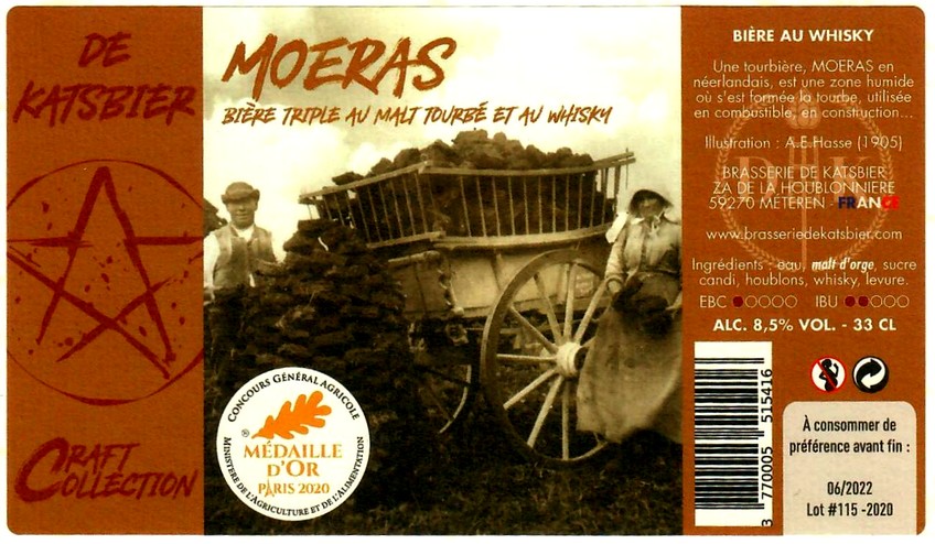 etiquette BRASSERIE DE KATSBIER 61