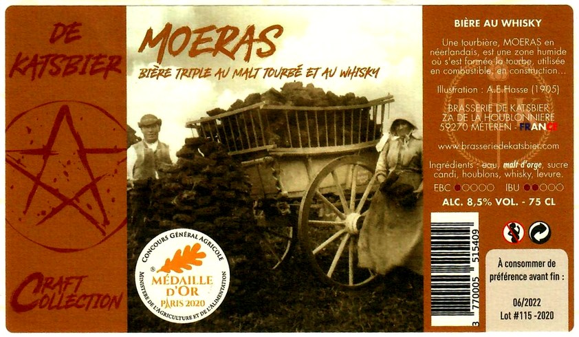 etiquette BRASSERIE DE KATSBIER 62