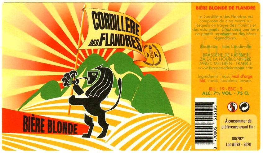 etiquette BRASSERIE DE KATSBIER 66