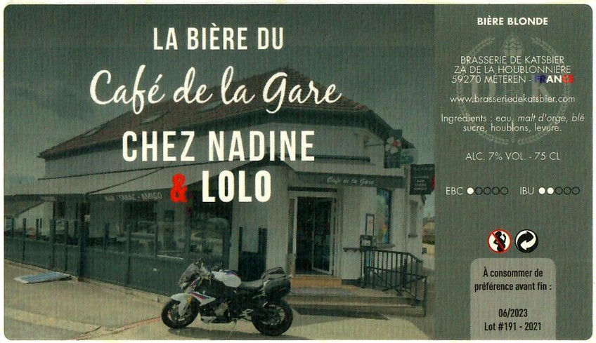 Etiquette BRASSERIE DE KATSBIER 76