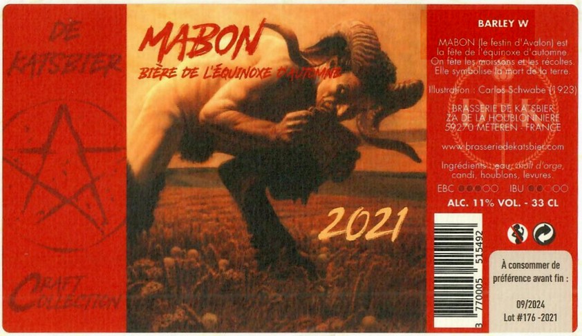 Etiquette BRASSERIE DE KATSBIER 77