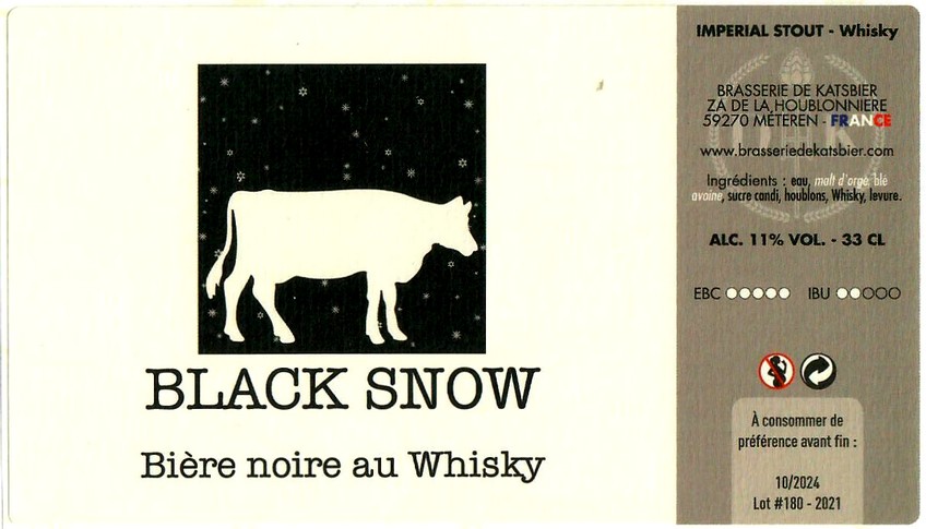 Etiquette BRASSERIE DE KATSBIER 78