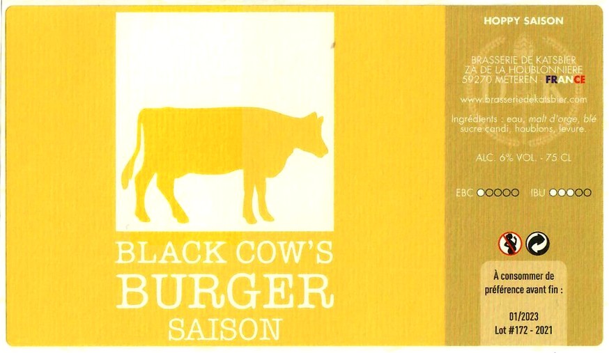 Etiquette BRASSERIE DE KATSBIER 84