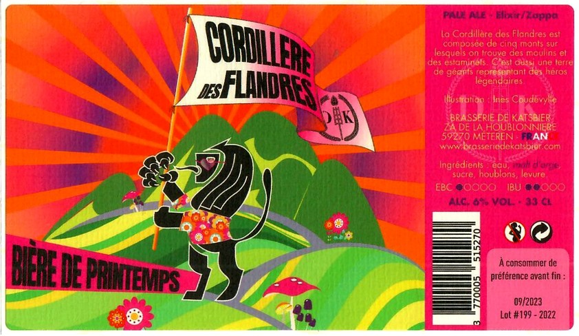 Etiquette BRASSERIE DE KATSBIER 85