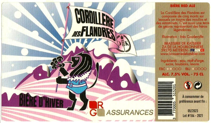 Etiquette BRASSERIE DE KATSBIER 86