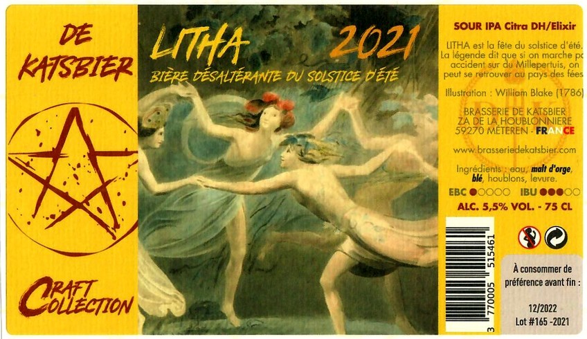 Etiquette BRASSERIE DE KATSBIER 89