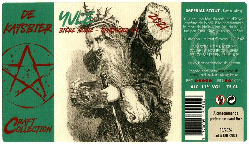 Etiquette BRASSERIE DE KATSBIER 94