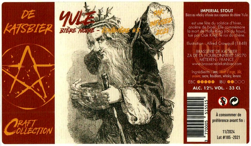 Etiquette BRASSERIE DE KATSBIER 95