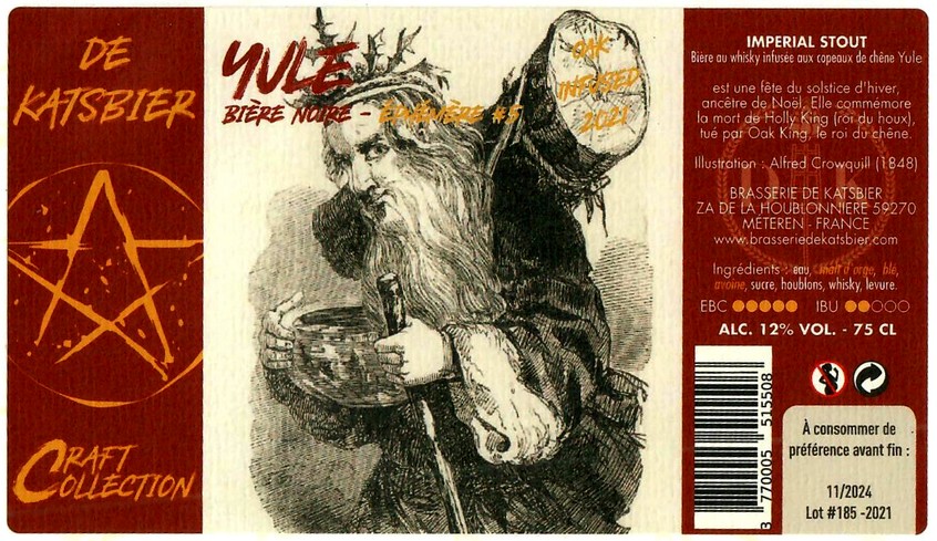 Etiquette BRASSERIE DE KATSBIER 96