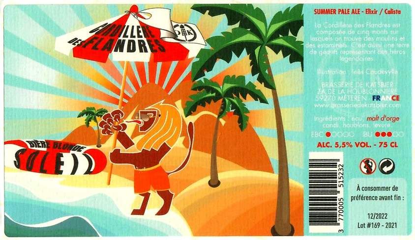 Etiquette BRASSERIE DE KATSBIER 97