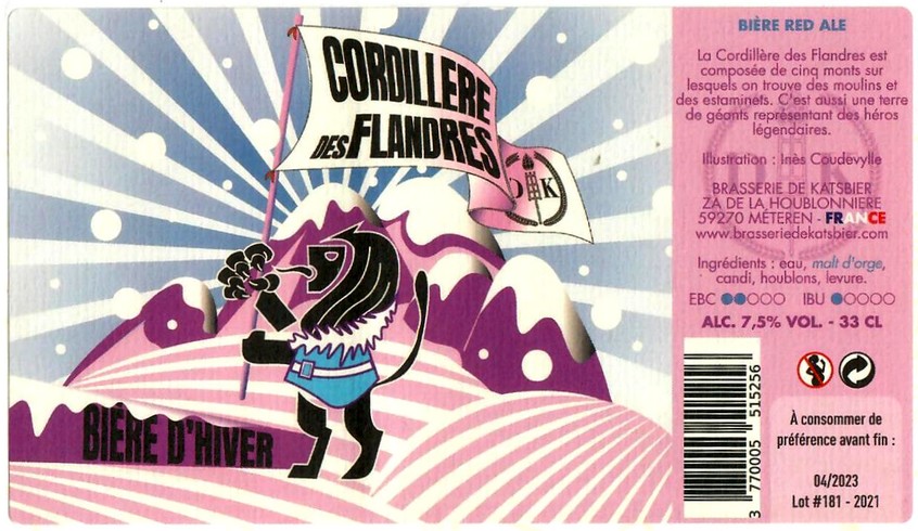 Etiquette BRASSERIE DE KATSBIER 98