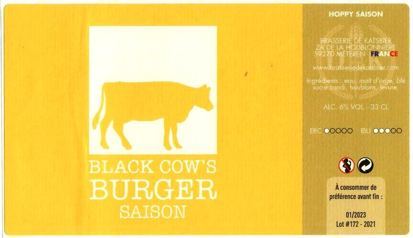Etiquette BRASSERIE DE KATSBIER 99
