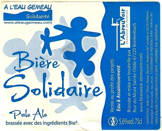 etiquette BRASSERIE L'ABREUVOIR 04