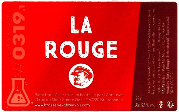 Etiquette BRASSERIE L'ABREUVOIR 27