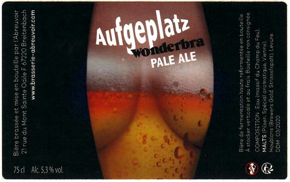 Etiquette BRASSERIE L'ABREUVOIR 29