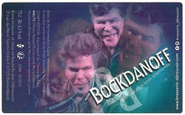 Etiquette BRASSERIE DE L'ABREUVOIR 45