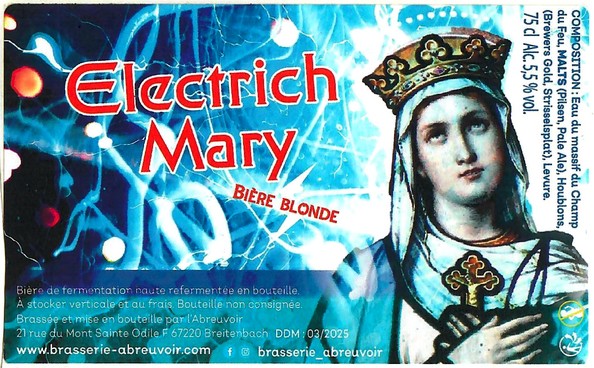 Etiquette BRASSERIE L'ABREUVOIR 52