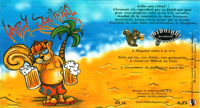 etiquette BRASSERIE DE L'AILLOUX 02