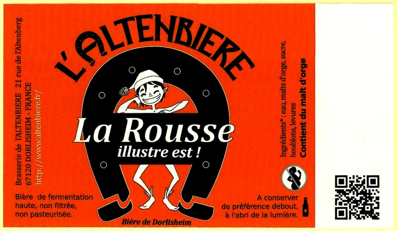 etiquette BRASSERIE L'ALTENBIERE 02
