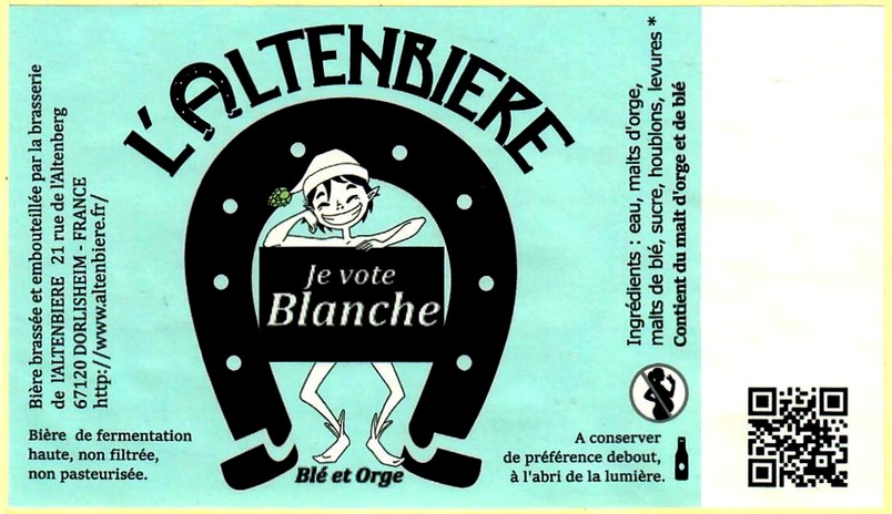 Etiquette BRASSERIE L'ALTENBIERE 07