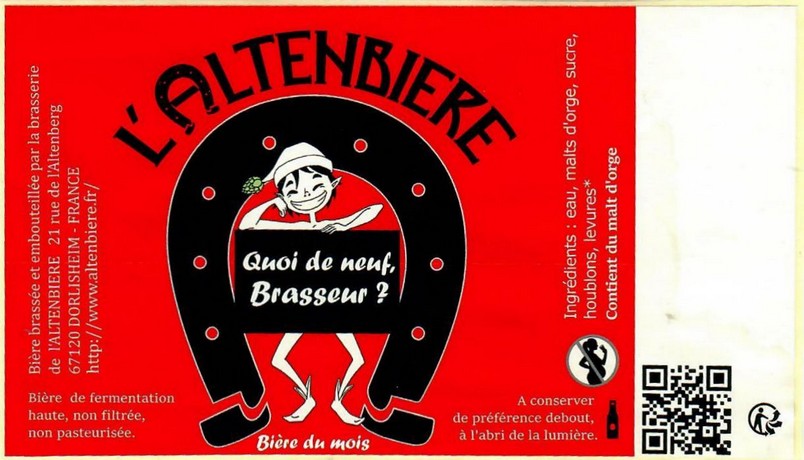 Etiquette BRASSERIE L'ALTENBIERE 09
