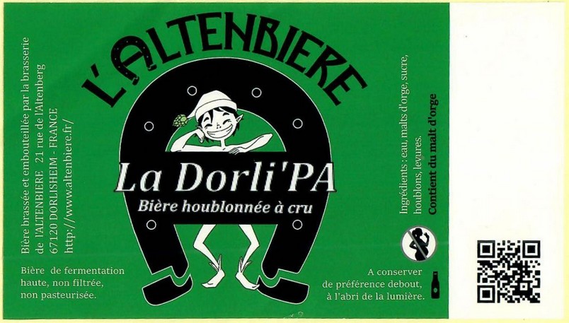 Etiquette BRASSERIE L'ALTENBIERE 11