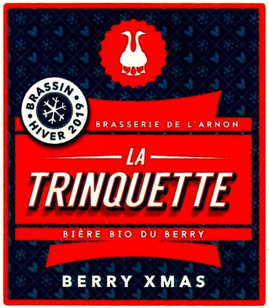 etiquette BRASSERIE DE L'ARNON 08