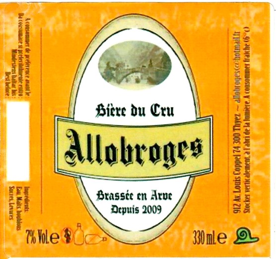 Etiquette BRASSERIE DE L'ESCARGOT 02