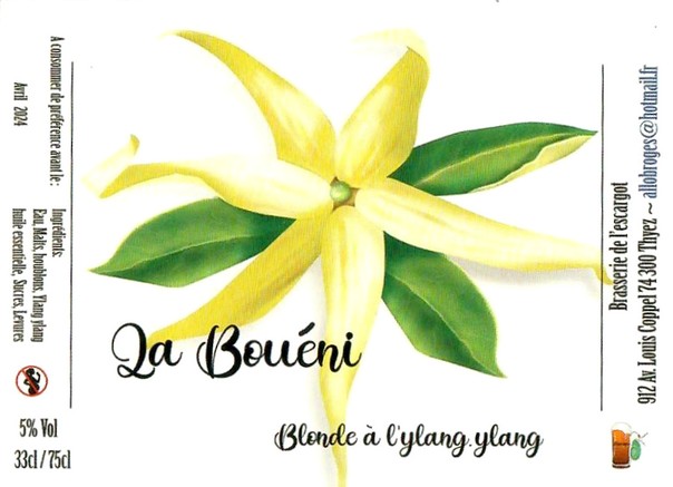 Etiquette BRASSERIE DE L'ESCARGOT 21