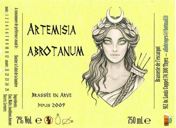 Etiquette BRASSERIE DE L'ESCARGOT 25