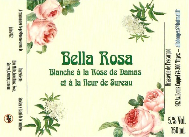 Etiquette BRASSERIE DE L'ESCARGOT 33