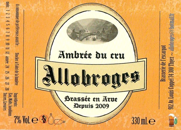 Etiquette BRASSERIE DE L'ESCARGOT 45