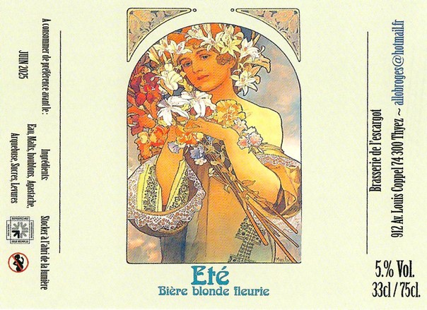 Etiquette BRASSERIE DE L'ESCARGOT 47