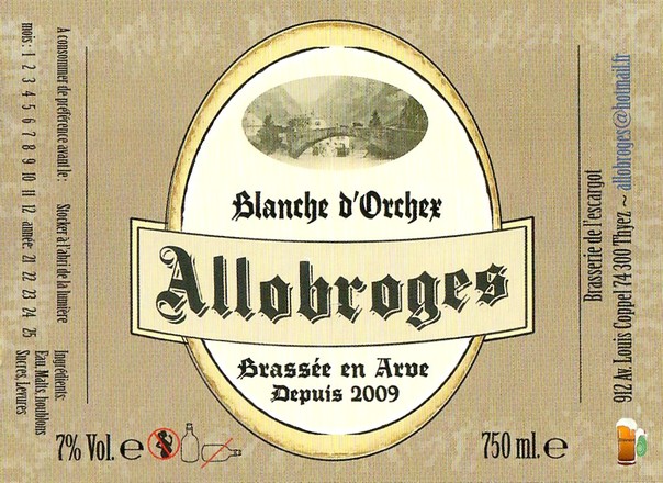 Etiquette BRASSERIE DE L'ESCARGOT 48