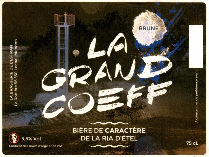 etiquette BRASSERIE DE L'ESTRAN 03