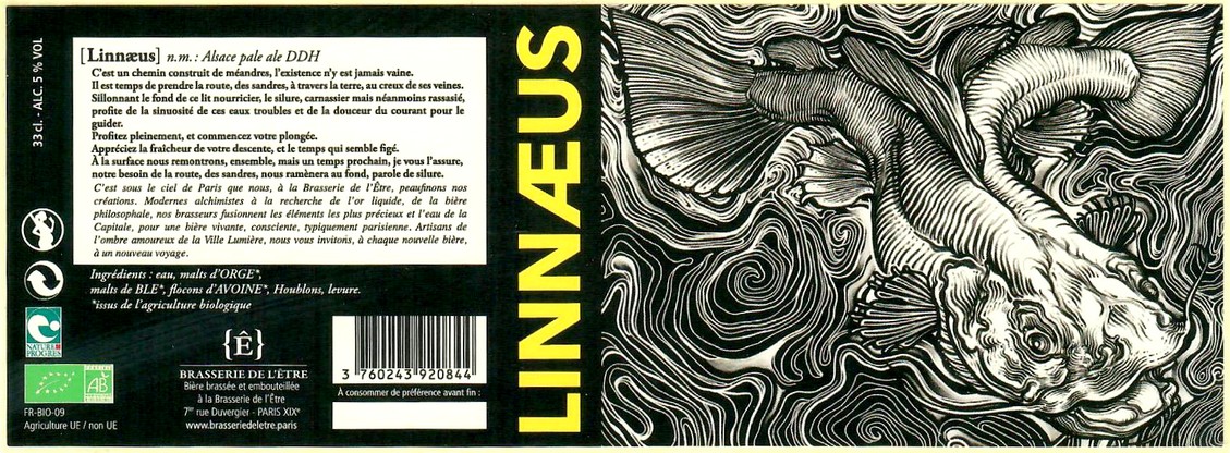 Etiquette BRASSERIE DE L'ETRE 56