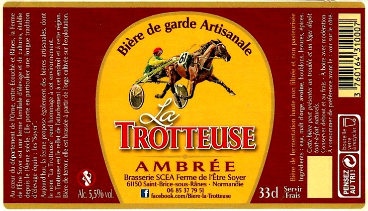 etiquette BRASSERIE DE L'ETRE SOYER 04