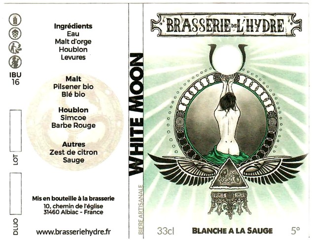 etiquette BRASSERIE DE L'HYDRE 05