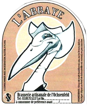 etiquette BRASSERIE DE L'OCHSENFELD 07