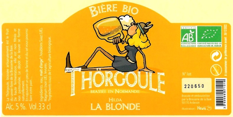 etiquette BRASSERIE DE LA BAIE 35