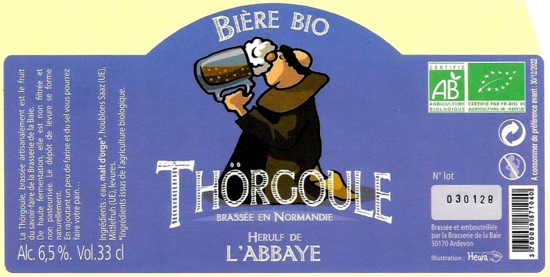 etiquette BRASSERIE DE LA BAIE 36