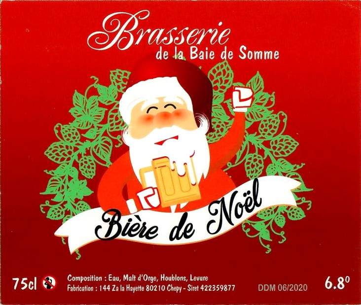 Etiquette BRASSERIE DE LA BAIE DE SOMME 01