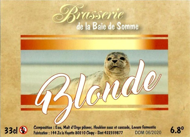 Etiquette BRASSERIE DE LA BAIE DE SOMME 05