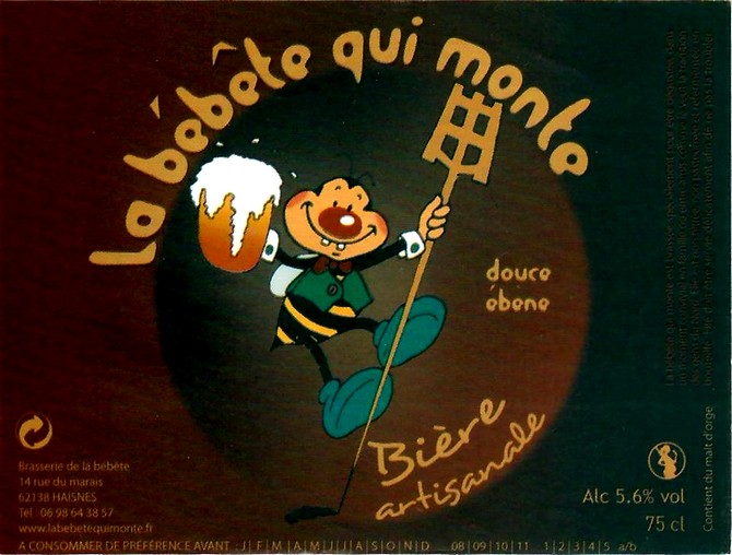 etiquette BRASSERIE DE LA BEBETE 04
