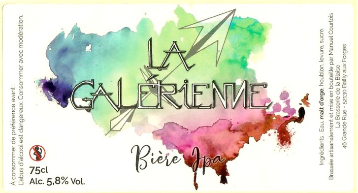 Etiquette BRASSERIE DE LA BLAISE 03