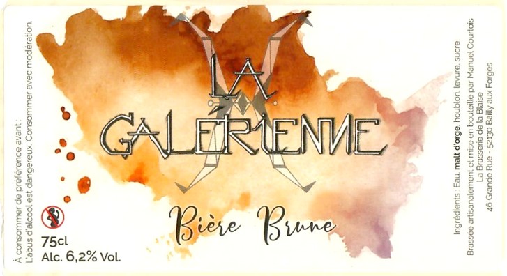 Etiquette BRASSERIE DE LA BLAISE 06