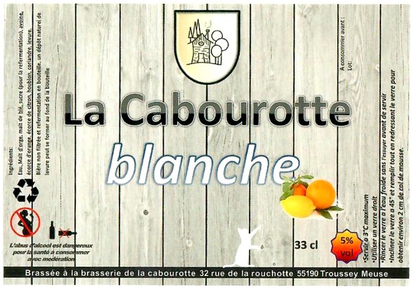 Etiquette BRASSERIE LA CABOUROTTE 02