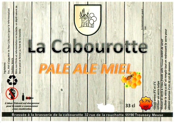 Etiquette BRASSERIE LA CABOUROTTE 05