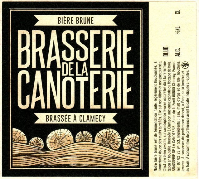 etiquette BRASSERIE DE LA CANOTERIE 03
